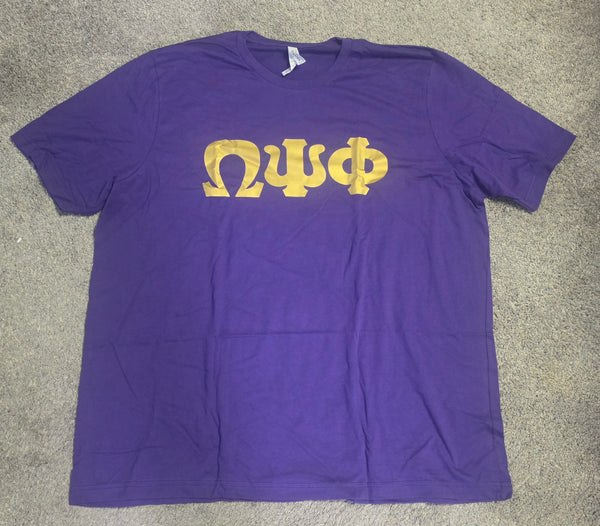 Royal Purple Chapter Tag Shirt
