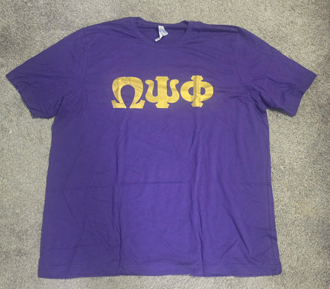 Royal Purple Chapter Tag Shirt